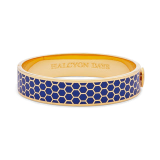 HONEYCOMB COBALT BANGLE