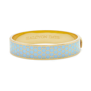 HONEYCOMB FORGET-ME-NOT BANGLE