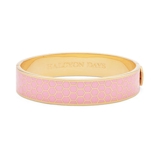 HONEYCOMB PINK BANGLE