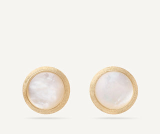 JAIPUR MOTHER OF PEARL BEZEL STUDS
