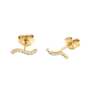 PETITE WAVE EARRINGS