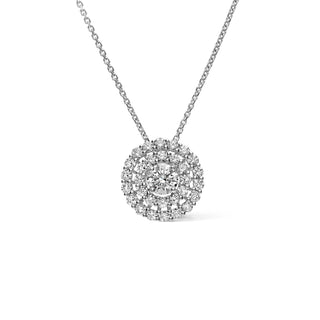 DOUBLE HALO NECKLACE