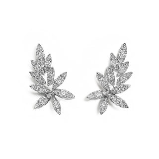LEAF MOTIF EARRINGS