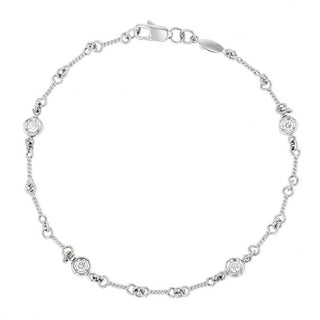 DIAMONDS BY THE INCH DOG BONE LINK BRACELET
