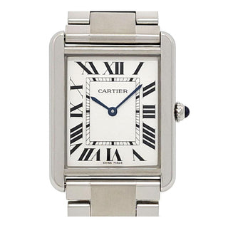 PRE-OWNED 35MM CARTIER TANK SOLO