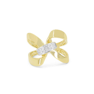 TWISTED LOOPS RING