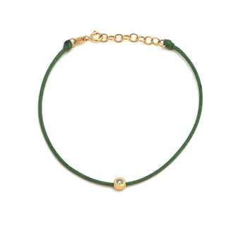 Green Cord Bracelet