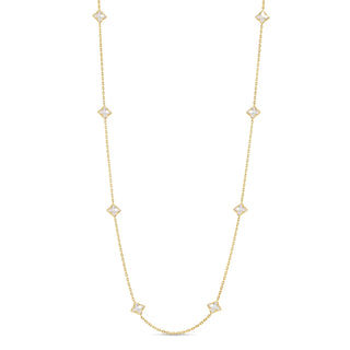 VENETIAN PRINCESS CARNIVAL FLOWER NECKLACE
