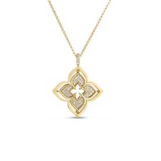 VENETIAN PRINCESS PIROUETTE FLOWER NECKLACE