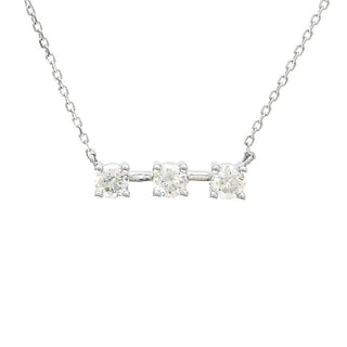 DIAMOND BAR NECKLACE