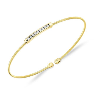 DIAMOND BAR BANGLE