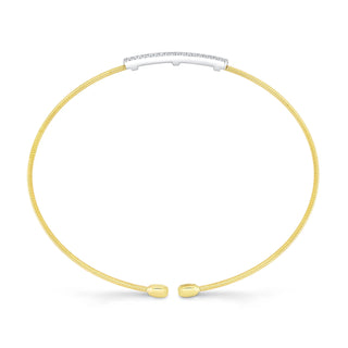 PAVE DIAMOND BAR BANGLE