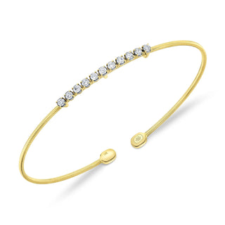 DIAMOND BAR BANGLE