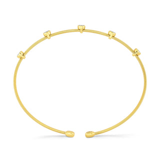 BEZEL DIAMOND BANGLE