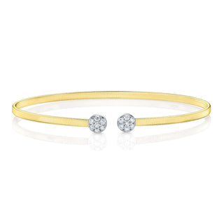 PAVE CIRCLE BANGLE