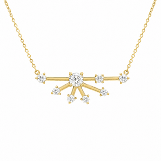 DIAMOND BURST NECKLACE