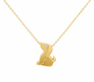 SITTING DOG NECKLACE