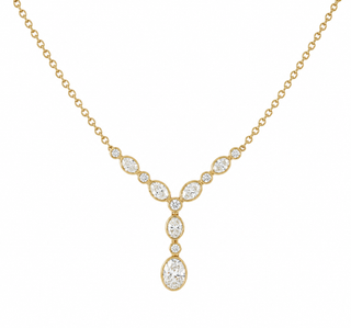 DIAMOND 'Y' NECKLACE