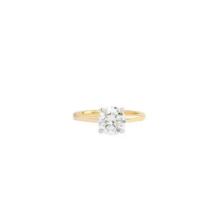 Round Brilliant Diamond Solitaire Engagement Ring