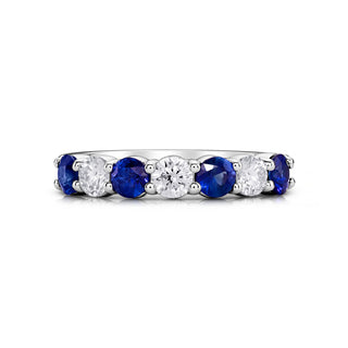 SAPPHIRE & DIAMOND BAND