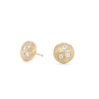 Boulder Dancing Diamond Round Studs