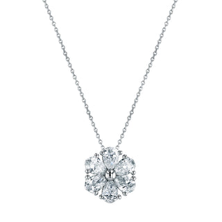 DIAMOND FLOWER NECKLACE