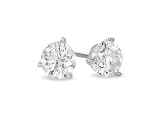 4.01ctw Round Diamond Studs