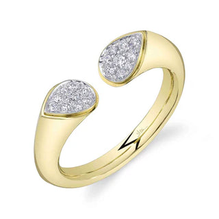 Open Diamond Edge Ring