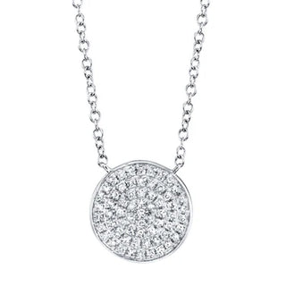 PAVE CIRCLE NECKLACE