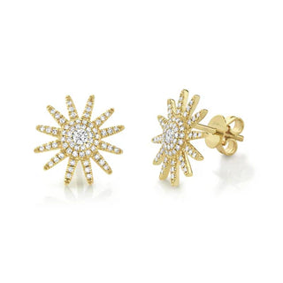 STARBURST STUD EARRINGS