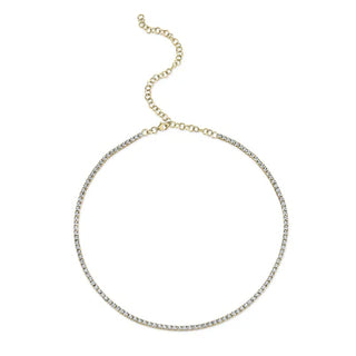 PART-WAY TENNIS NECKLACE