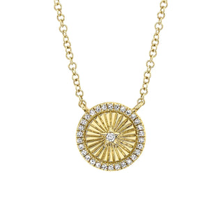 STAR CIRCLE  NECKLACE