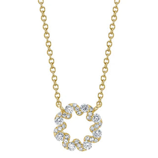 SWIRL CIRCLE NECKLACE