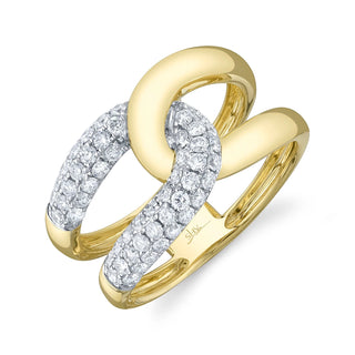 INTERLOCKING LOOPS RING