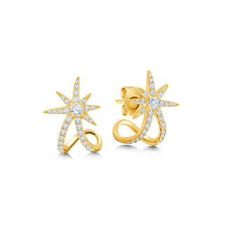Diamond Starburst Earrings