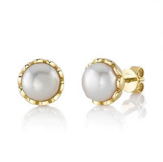 Cultured Pearl Studs