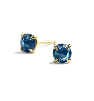 Clarence sapphire studs