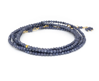 Opaque Blue Sapphire Wrap