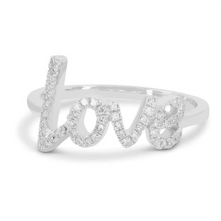 LOVE PAVE DIAMOND RING