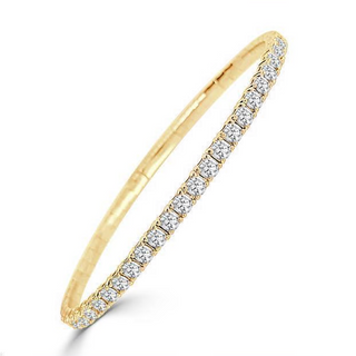 Flexible Diamond Bangle