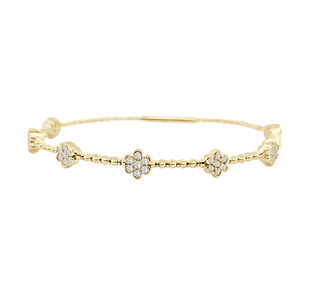FLOWER MOTIF BANGLE