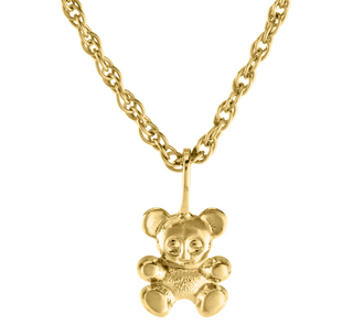 TEDDY BEAR BABY NECKLACE