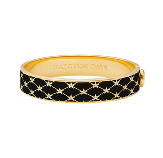 SPARKLE STAR BLACK BANGLE