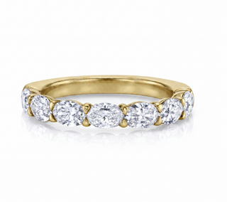EAST/WEST OVAL DIAMOND BAND