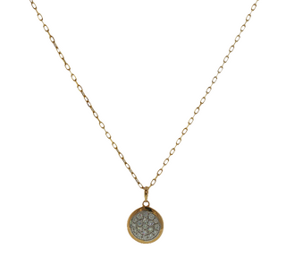PAVE CIRCLE NECKLACE