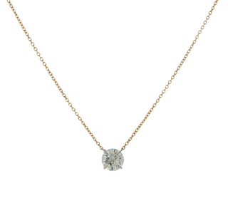 SOLITAIRE DIAMOND PENDANT