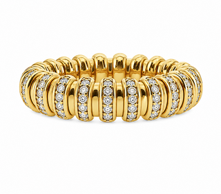 FLUTED LINK FLEX RING