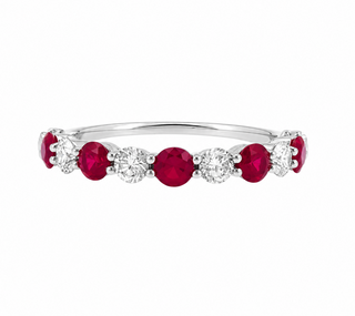 RUBY & DIAMOND BAND