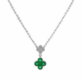 CLOVER DANGLE NECKLACE