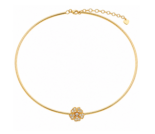 FLOWER COLLAR NECKLACE